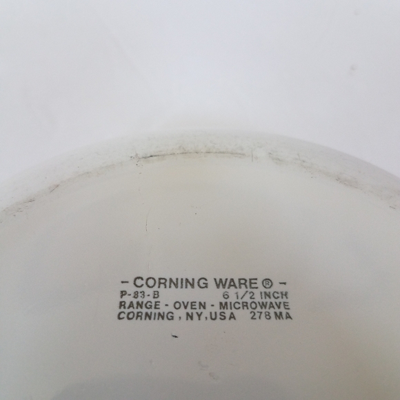 CorningWare Wildflower 6 1/2 P-83- B - Picture 9 of 11